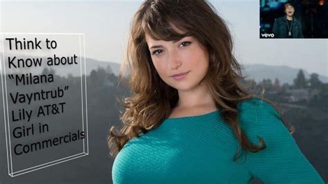 milana vayntrub leaked photos|AT&T commercial star Milana Vayntrub breaks silence。